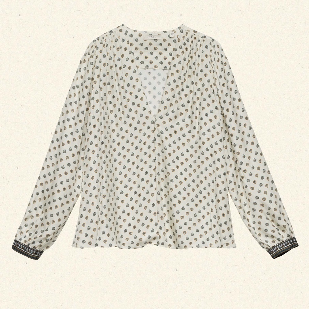 Doen Candace blouse - Riviera Foulard - Picture 2 of 6